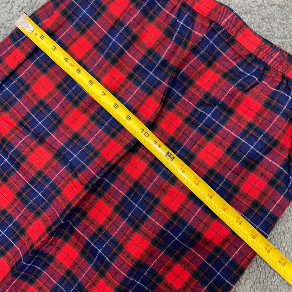VTG Pendleton Tartan Plaid Wool Skirt 12 - Picture 7 of 8